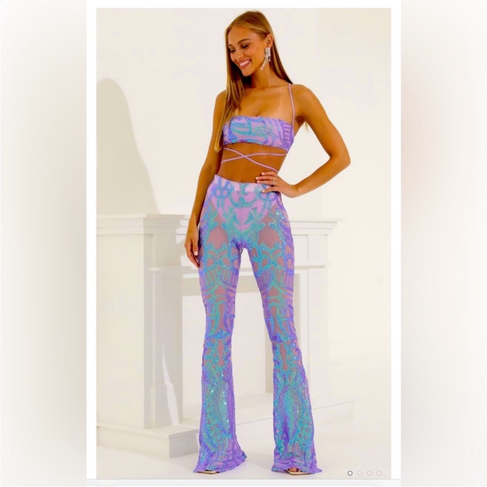 Lucy in the Sky peony two piece set